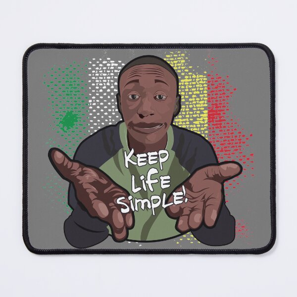 Item preview, Khaby Lame Art - Keep Life Simple! designed and sold by artColourized.