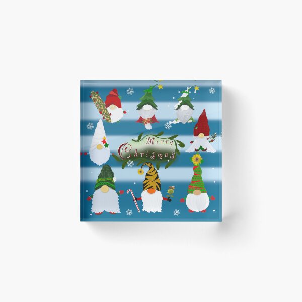 Item preview, Merry Christmas Santa cute gnome  designed and sold by AnyMage.