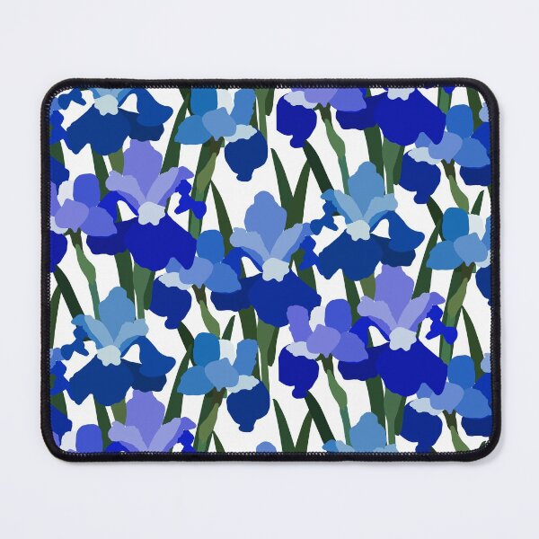 Item preview, Blue Iris Patter designed and sold by Crafted-Pear.