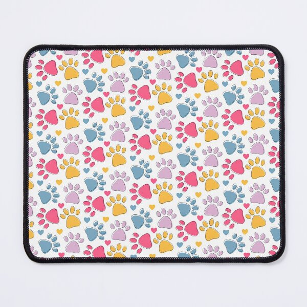 Item preview, Colorful Dog Paw Pattern, Dog Paw Seamless Pattern, Dog Paw designed and sold by graphic-genie.