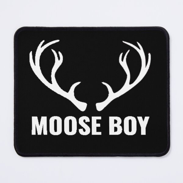 Item preview, MOOSE BOY WHITE designed and sold by PLANTONE.