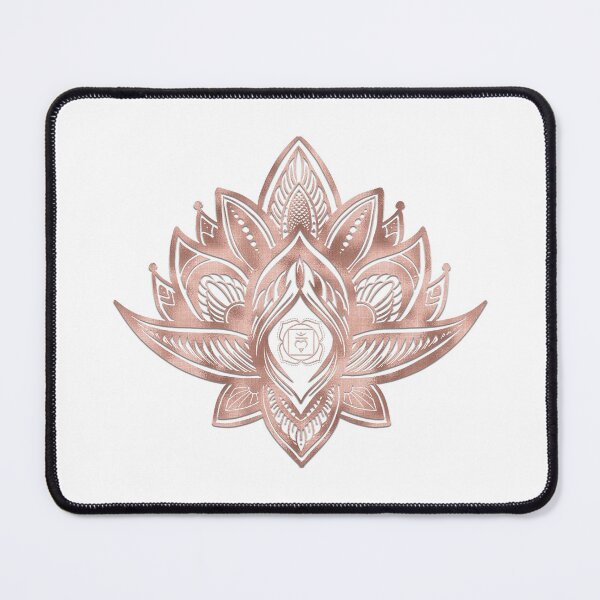 Item preview, Root Chakra in Lotus Mandala (Rose Gold) designed and sold by squishyrainbow.