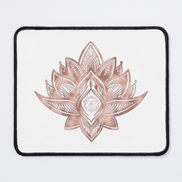 Item preview, Solar Plexus Chakra in Lotus Mandala (Rose Gold) designed and sold by squishyrainbow.