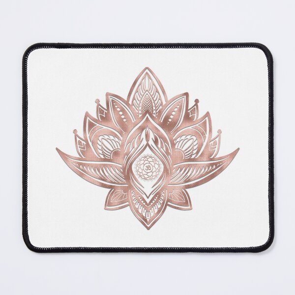 Item preview, Crown Chakra in Lotus Mandala (Rose Gold) designed and sold by squishyrainbow.