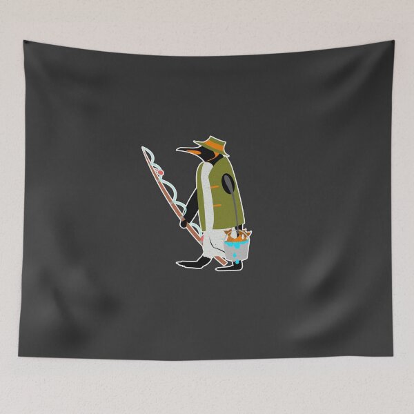Item preview, Penguin Fisherman designed and sold by luisp96.