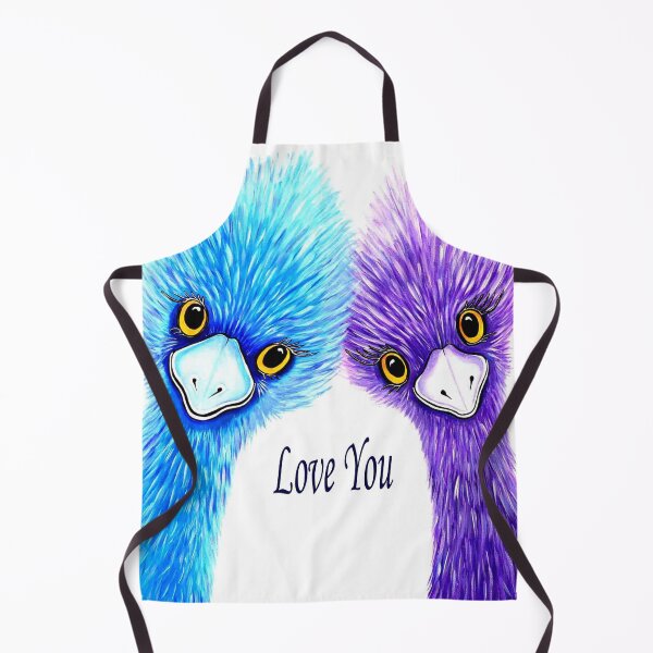 Item preview, Love You - Quirky Emus designed and sold by Linda Callaghan.