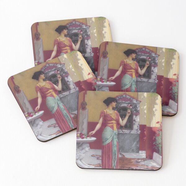 Item preview, John William Godward - The Bouquet designed and sold by Vivanne-art.