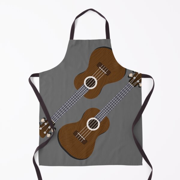 Item preview, Wood Ukelele Pattern with shadow designed and sold by BRU Design.