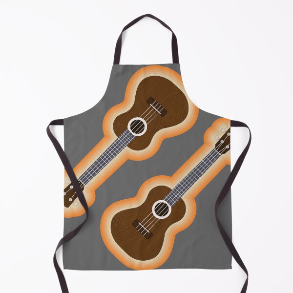 Item preview, Ukelele Pattern with colourful border designed and sold by BRU Design.