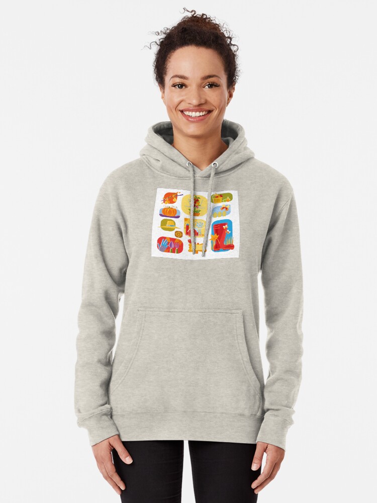 Alternate view of Autumn Farm Pullover Hoodie