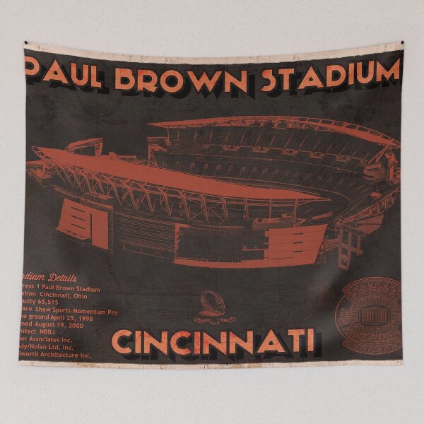 Item preview, Paul Brown Stadium Cincinnati designed and sold by Baileyguth.