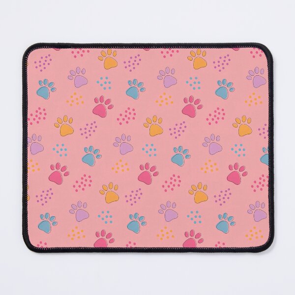 Item preview, Colorful Dog Paw Pattern, Dog Paw Seamless Pattern, Dog Paw designed and sold by graphic-genie.