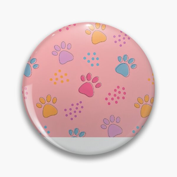 Item preview,  Colorful Dog Paw Pattern, Dog Paw Seamless Pattern, Dog Paw designed and sold by graphic-genie.