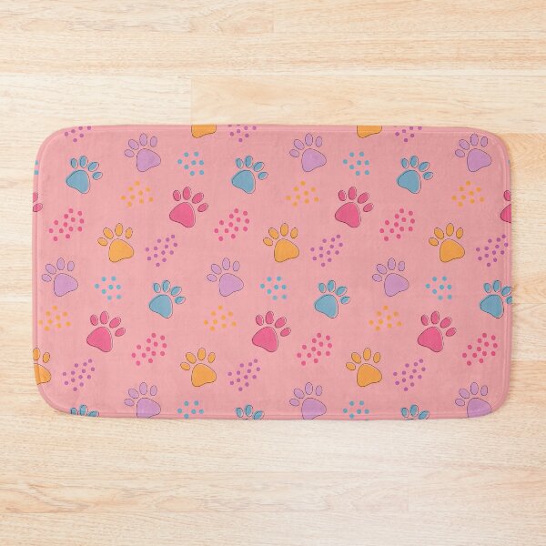 Item preview,  Colorful Dog Paw Pattern, Dog Paw Seamless Pattern, Dog Paw designed and sold by graphic-genie.