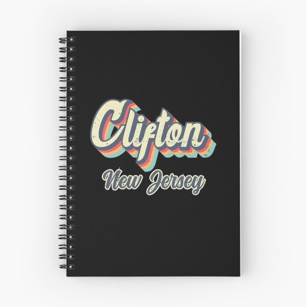 Item preview, Clifton City New Jersey Retro Vintage 70s rainbow designed and sold by Teelogic.
