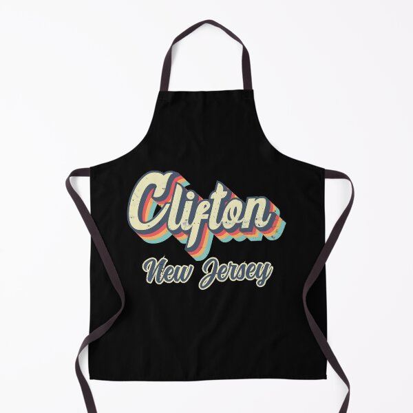 Item preview, Clifton City New Jersey Retro Vintage 70s rainbow designed and sold by Teelogic.