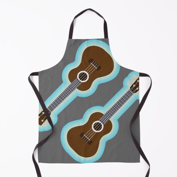 Item preview, Ukelele Pattern with colourful border designed and sold by BRU Design.