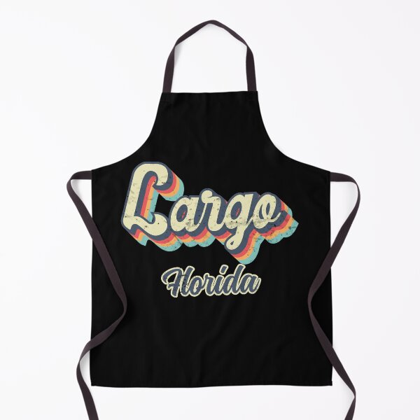Item preview, Largo City Florida Retro Vintage 70s arcoiris designed and sold by Teelogic.