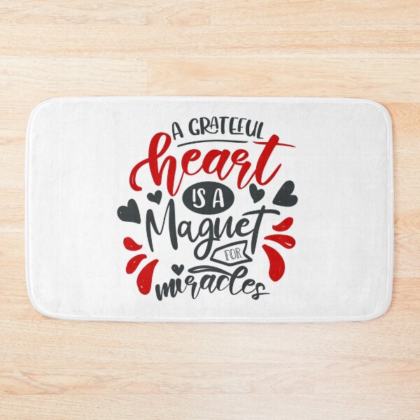 Item preview, A Grateful Heart Is A Magent For Miracles designed and sold by FOX1999-Design.