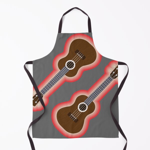 Item preview, Ukelele Pattern with colourful border designed and sold by BRU Design.