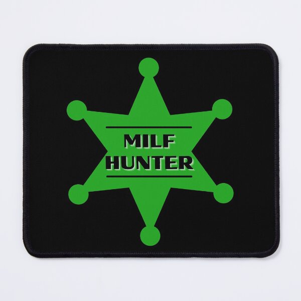Item preview, MILF Hunter Green Badge designed and sold by CaitU.
