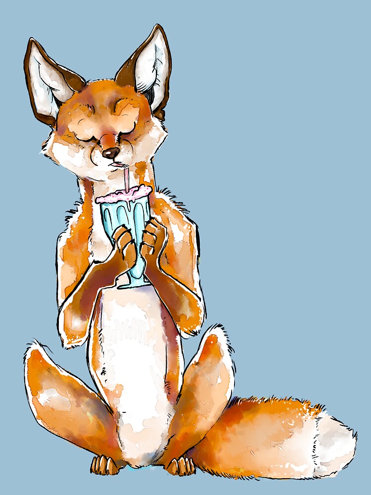 Slurpee Foxie by Reaperfox