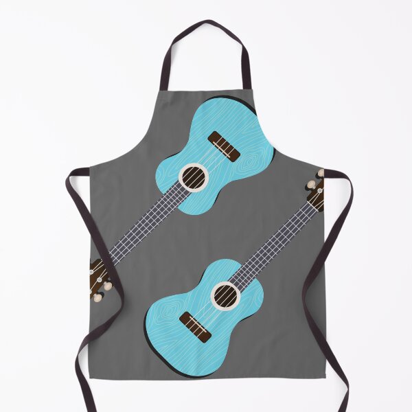 Item preview, Blue Ukelele Pattern designed and sold by BRU Design.