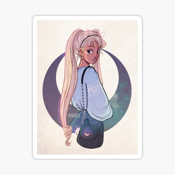 Moon Sticker
