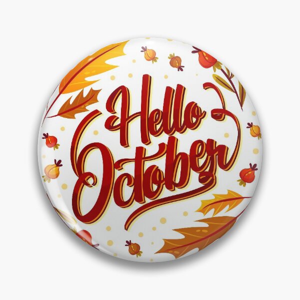 Item preview, Hello October   designed and sold by ZafranOnline.