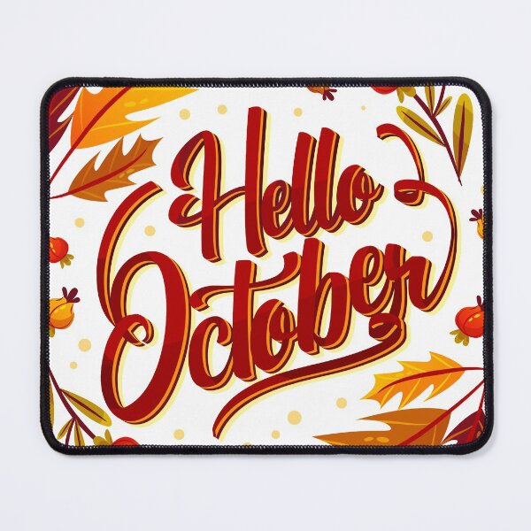 Item preview, Hello October designed and sold by ZafranOnline.