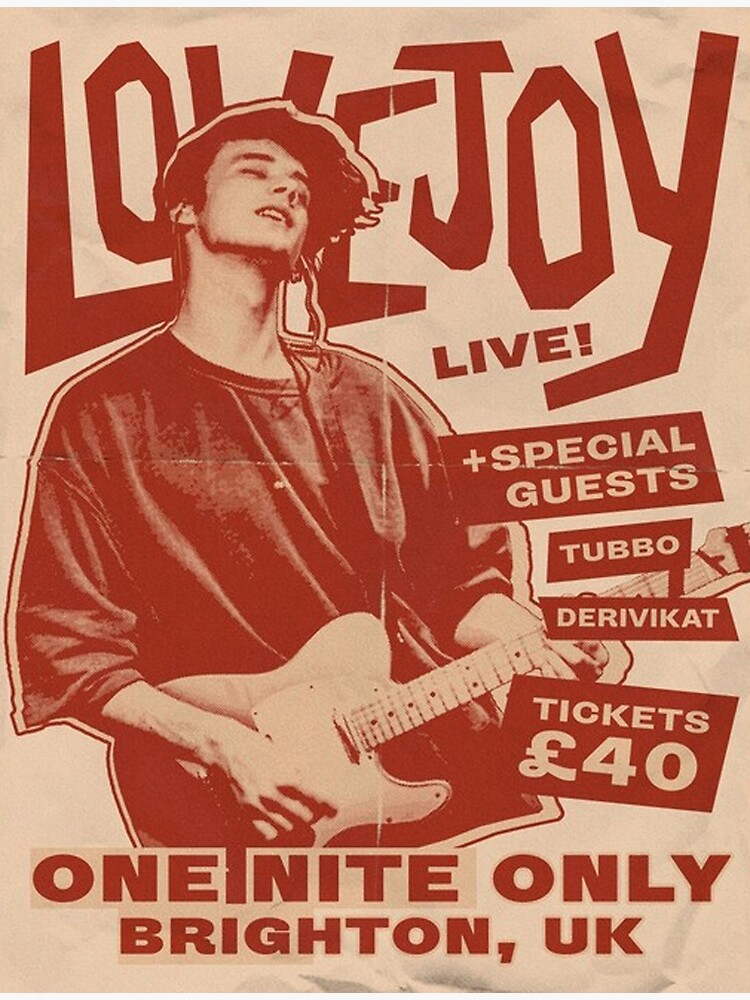 "90s Lovejoy Concert" Poster for Sale by raymondzuniga Redbubble