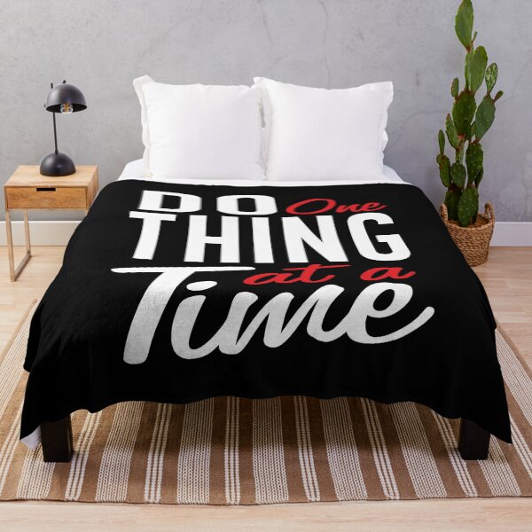 Item preview, Do One Thing At A Time Single Tasking Focus One Task designed and sold by Merchking1.
