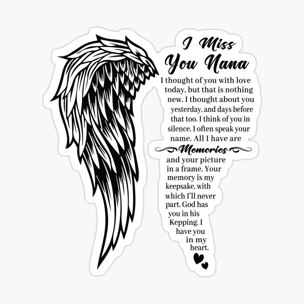 Angel Wings Svg Heart Svg In Loving Memory (933430)