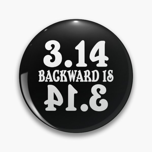 Artikelvorschau, Pi Tag 3.14 Buchstabiert rückwärts Zufall Math Geeks Trivia entworfen und verkauft von Merchking1.