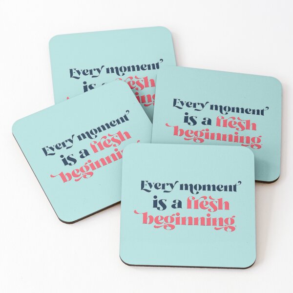 Item preview, Every moment is a fresh beginning designed and sold by squishyrainbow.