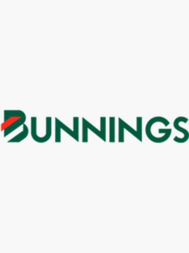 "Bunnings Classic " Sticker for Sale by RdmCollection Redbubble