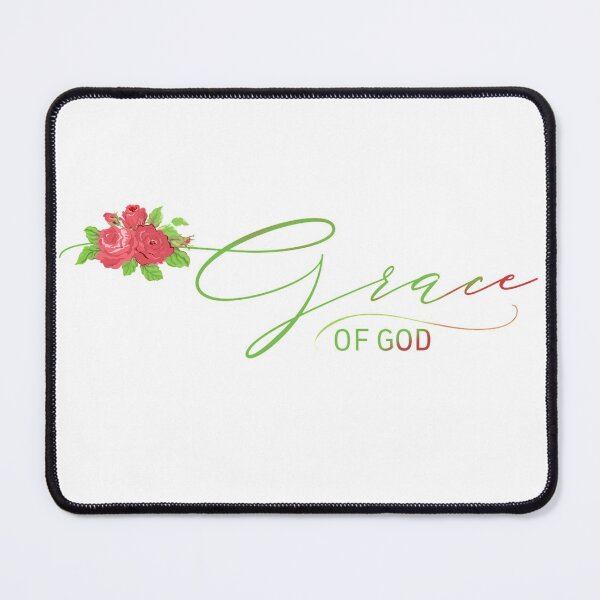 Item preview, Grace of God. God's Grace is Sufficient. Floral Roses designed and sold by TheKingdomAttic.