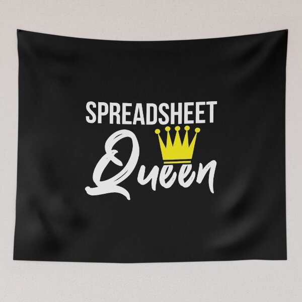 Item preview, Spreadsheet Queen Expert, Office Nerd Analyst Finance Consultant Profession designed and sold by Merchking1.