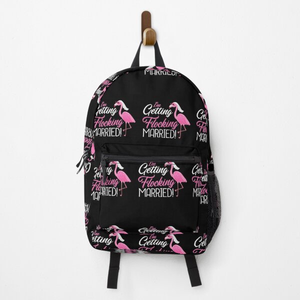 Item preview, I'm Getting Flocking Married Pink Flamingo Bride Funny Announcement  designed and sold by Merchking1.