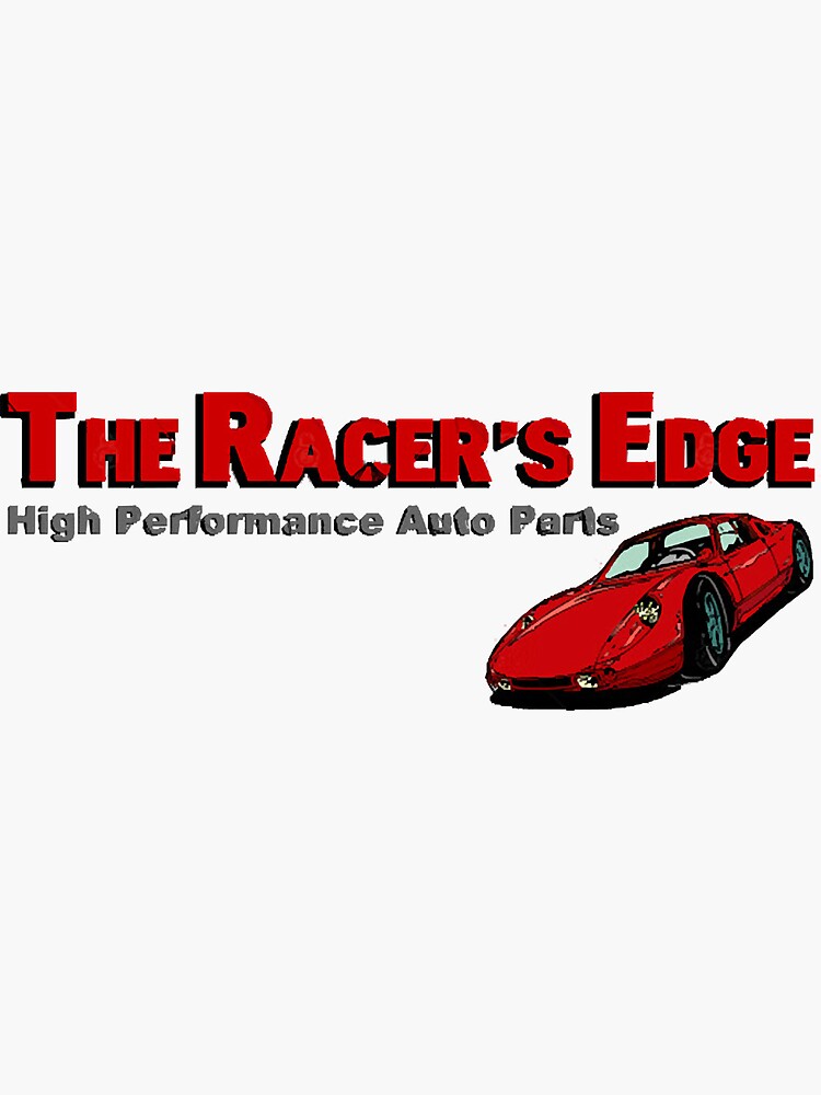 "The Racers Edge " Sticker for Sale by yGurne1993 Redbubble