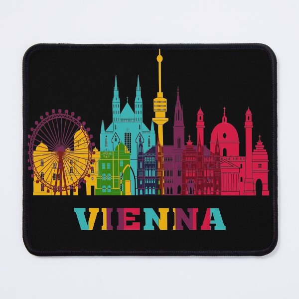 Item preview, Vienna Skyline Wien Austria Landmark  Travel Souvenir designed and sold by TeeHome.