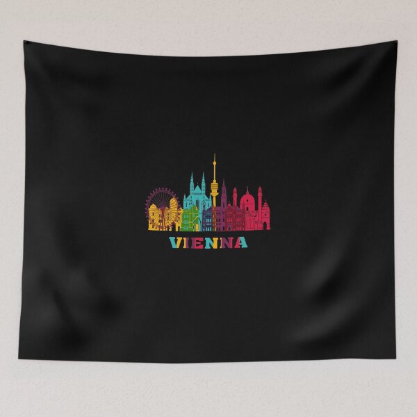 Item preview, Vienna Skyline Wien Austria Landmark  Travel Souvenir designed and sold by TeeHome.