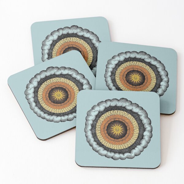 Item preview, Alchemic Illustration, Vintage Fludd Esoteric mandala art designed and sold by IsisOsiris.