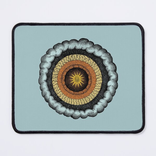 Item preview, Alchemic Illustration, Vintage Fludd Esoteric mandala art designed and sold by IsisOsiris.