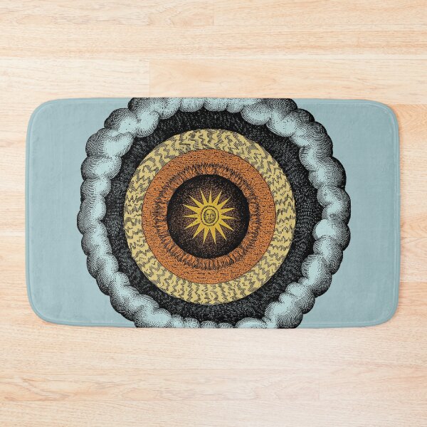 Item preview, Alchemic Illustration, Vintage Fludd Esoteric mandala art designed and sold by IsisOsiris.