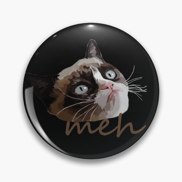 Item preview, Funny Meh Cat designed and sold by NuarzDesign.