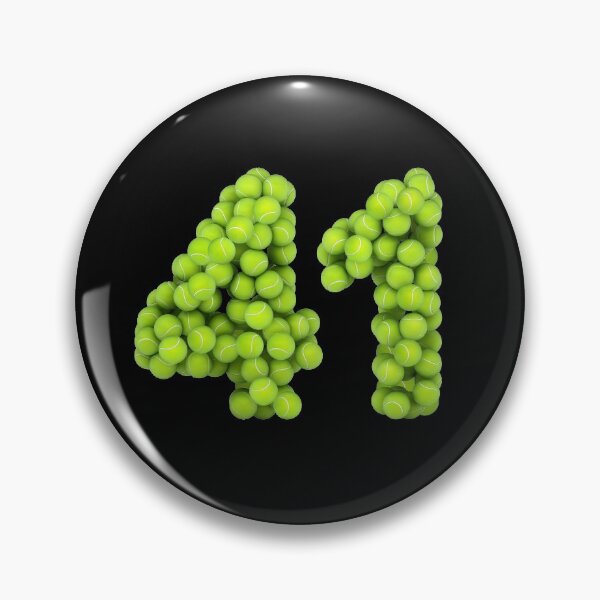Item preview, Tennis Player Number 41 - Tennis Sports forty-one Game Set Match 41 designed and sold by elhefe.