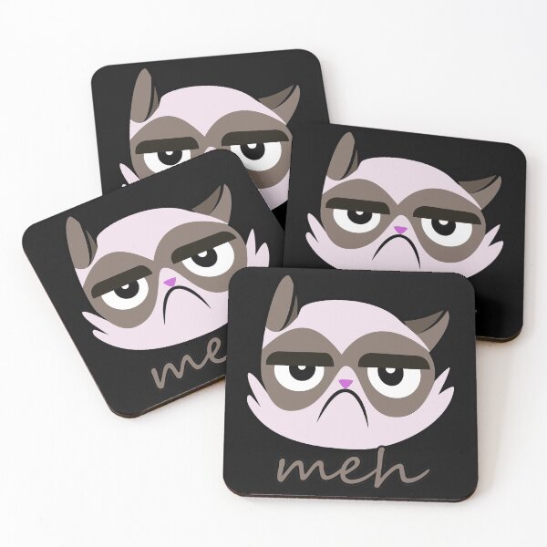 Item preview, Funny Meh Cat designed and sold by NuarzDesign.