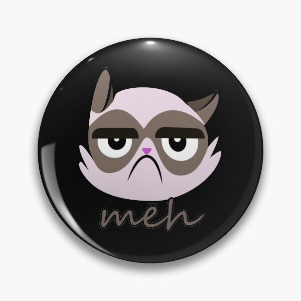 Item preview, Funny Meh Cat designed and sold by NuarzDesign.