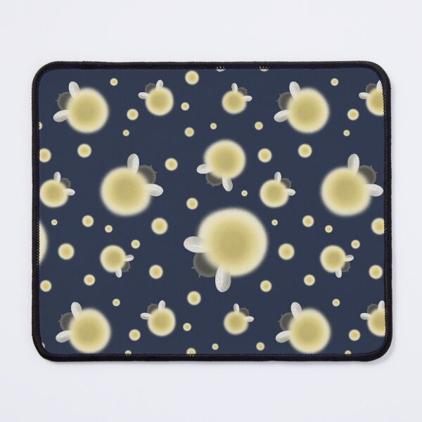 Item preview, Fireflies against the background of the night sky. designed and sold by RinaGrinchik.